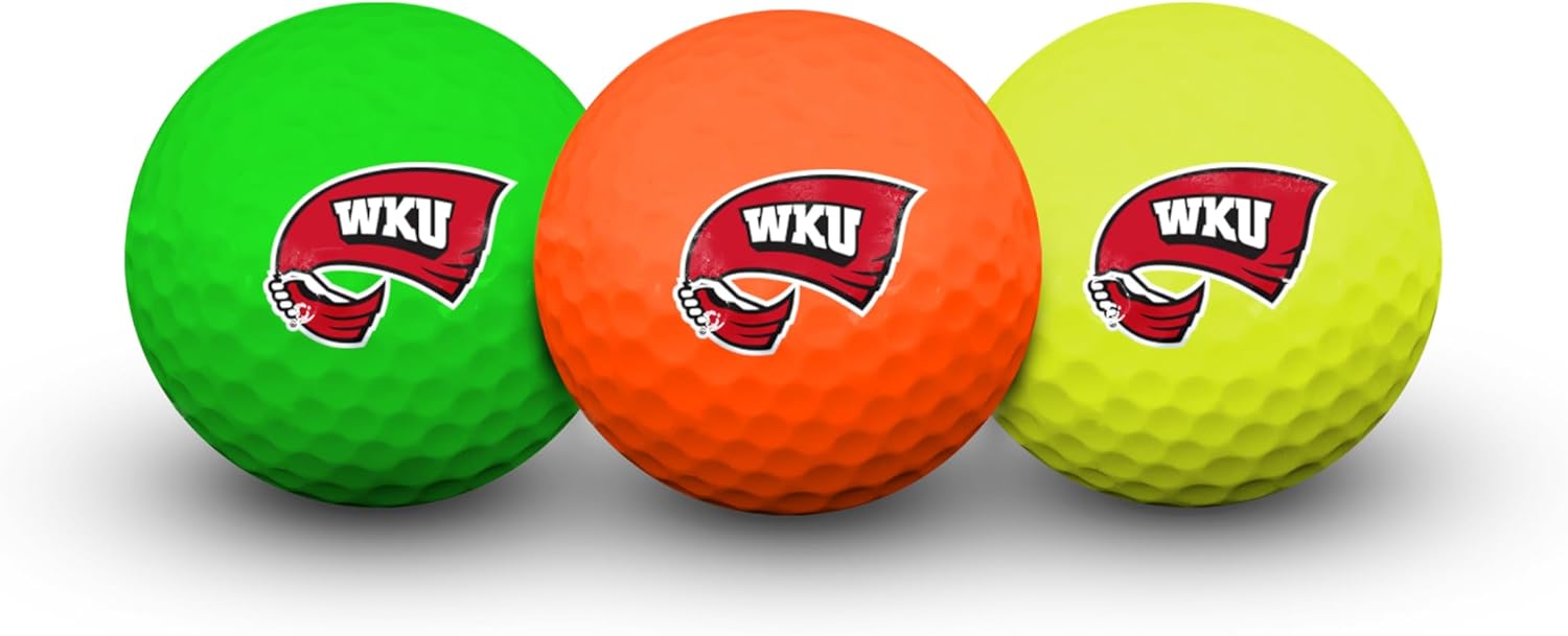 Team Effort Multi-Color Golf Balls Pack of 3 NCAA