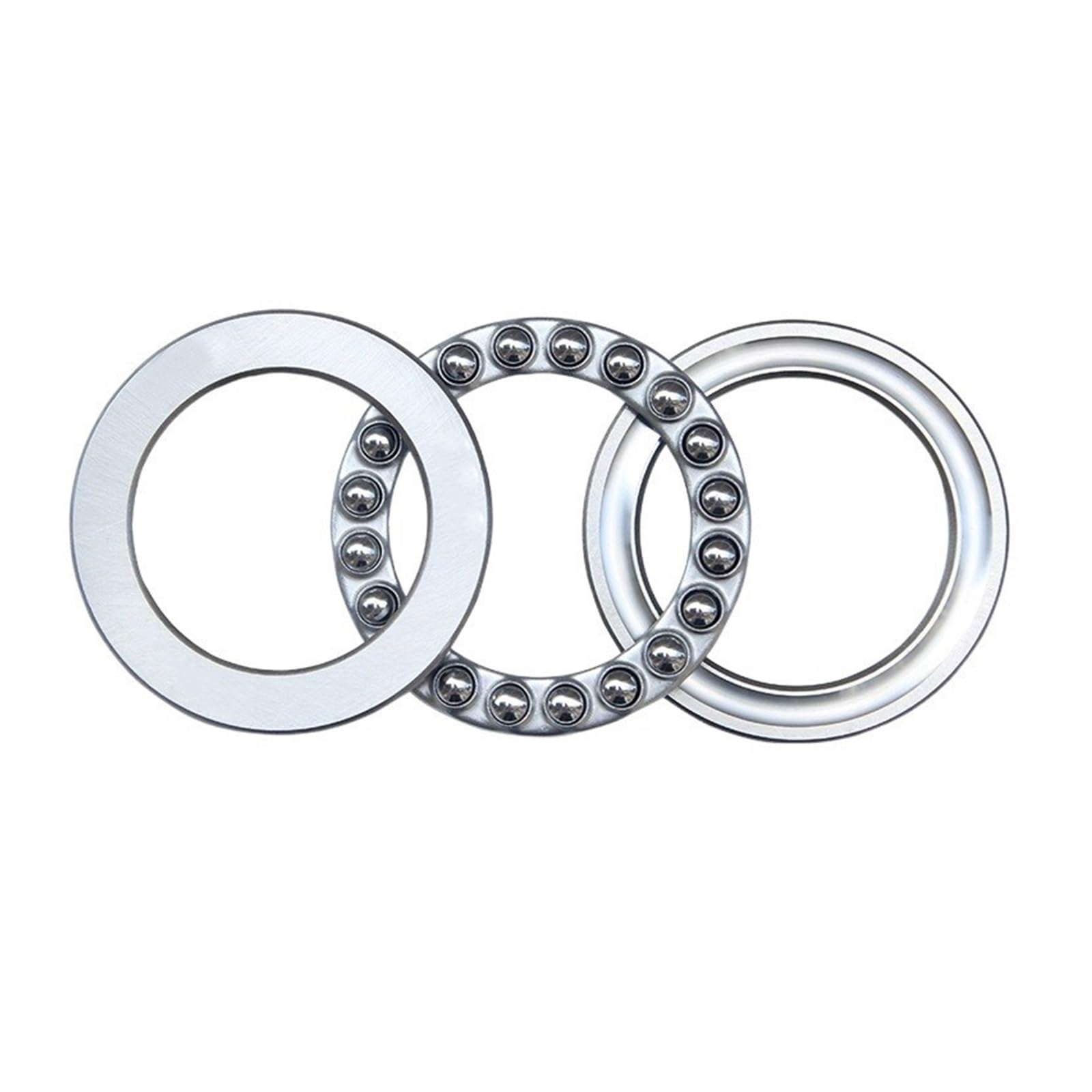 Axialkugellager 51107 51108 51109 51110 51111 51112 51113 (Color : Silver, Size : 51112 60x85x17mm)