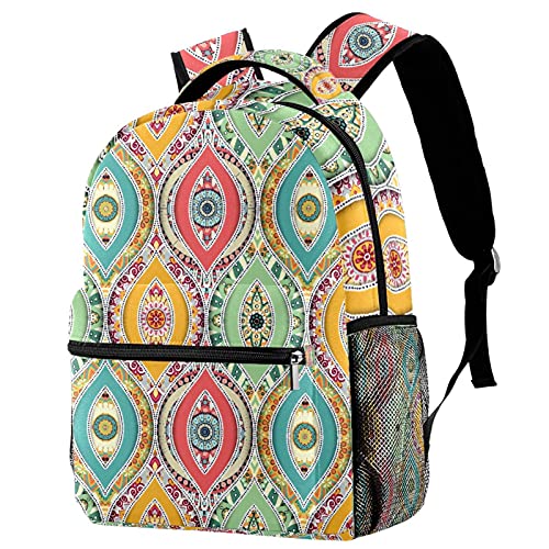 Sac à dos de voyage loisirs enfant grand format avec poches filet