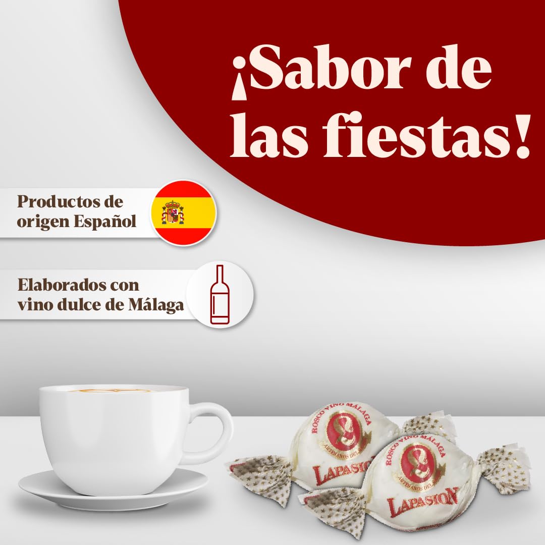 LAPASION - Roscos de Vino Malaga 1.5kg