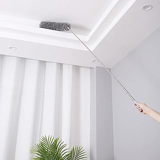 IUPPA Microfiber Duster Long Telescopic Rod Flexible Head Home Ceiling Spider Web ing