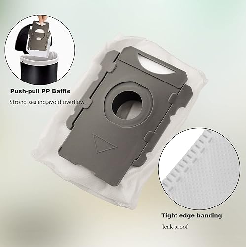 Miniatura 6 de Paquete de 20 bolsas de vacío compatibles con iRobot Roomba i7, i7+, i7Plus, i8, i8+, i3, i3+, i4, i4+, i6, i6+, j7, j7+, s9, s9+, s9+, s9Plus,