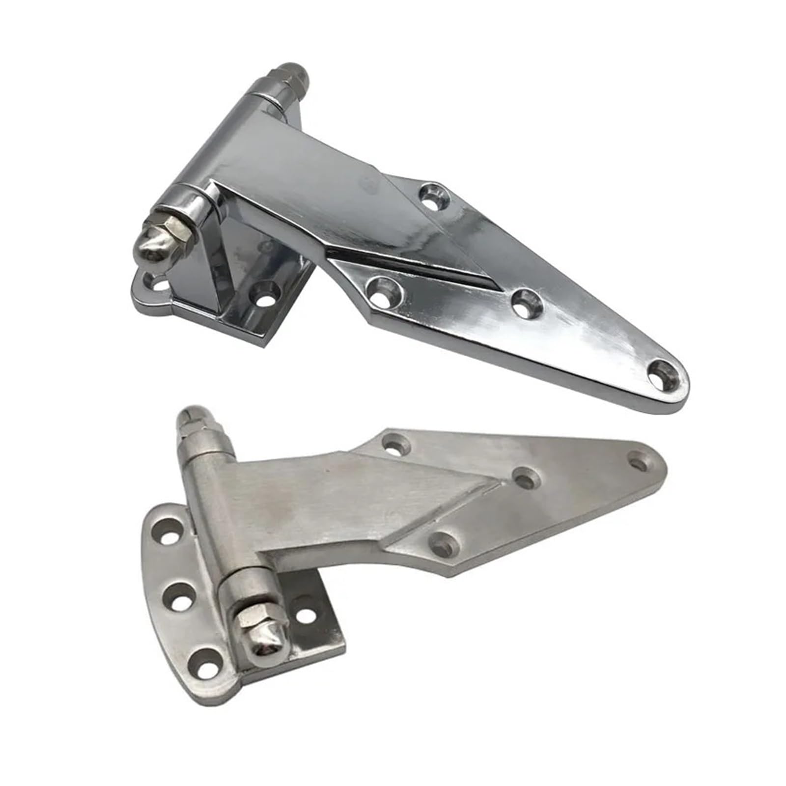 YMUGUEGH 1PCS 4 inch 6 Inch Cold Store Door Hinge Oven Cabinet Industrial Refrigerater Cookware Fitting Hardware(4 inch zinc alloy,Height 30mm)