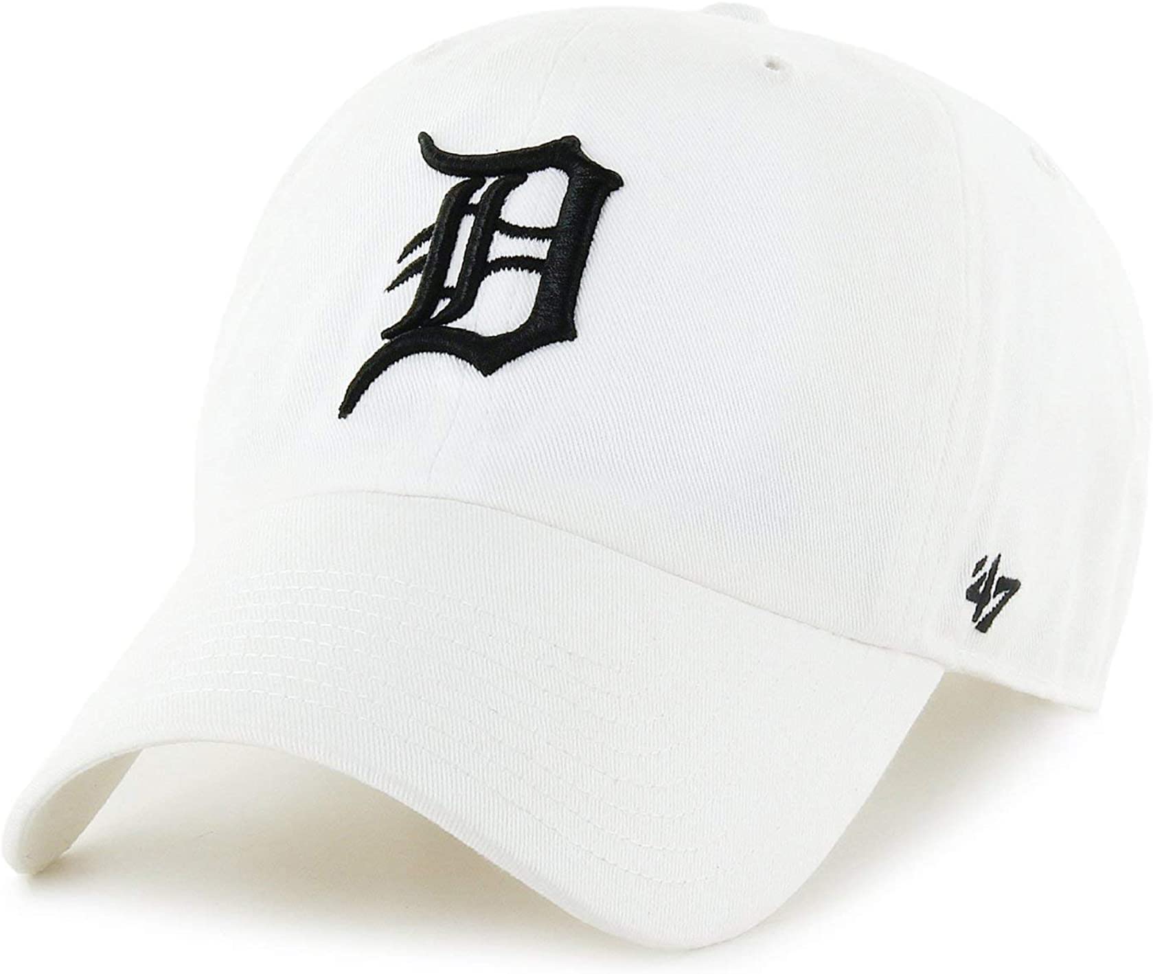 '47 MLB New York Yankees Brand Navy Basic Logo Clean Up Home Adjustable Hat — view 52