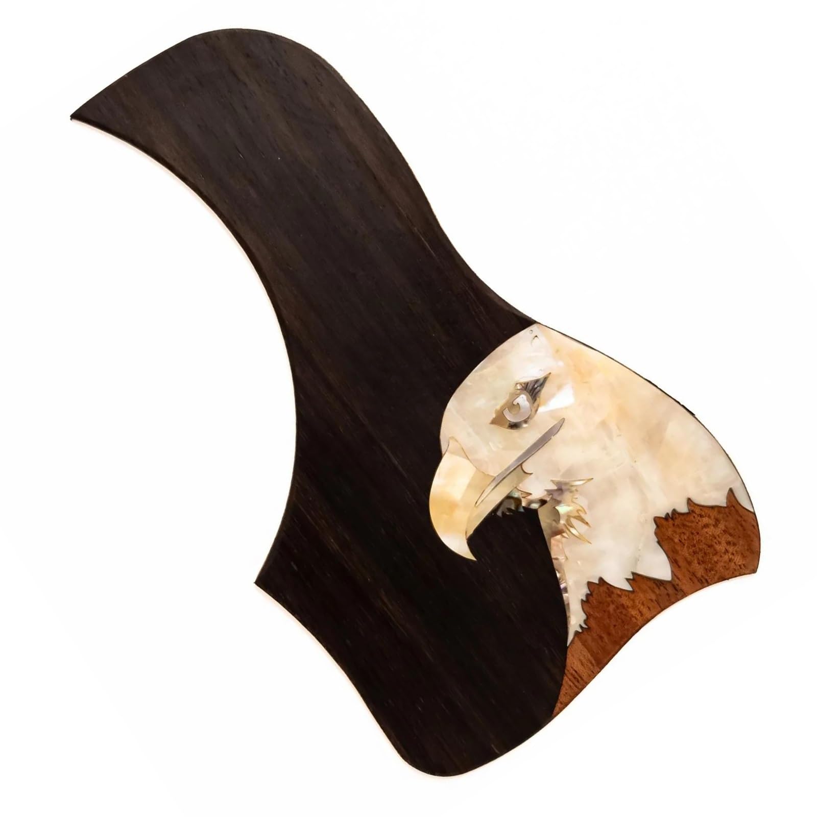 Pickguard do gitary akustycznej dla początkujących Pickguard do gitary akustycznej z ręcznie inkrustowanym palisandrem i eleganckim wykończeniem(SN01)