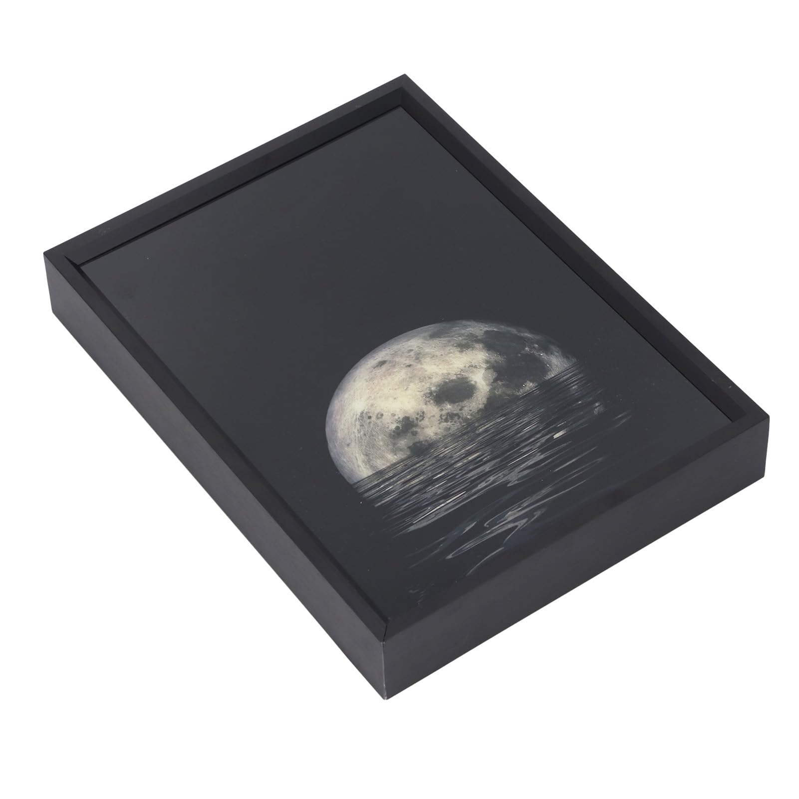 Cassa Bluetooth Luce Notturna con Design Quadro Artistico, Bagliore | Lampada con altoparlante wireless BT, alimentata tramite USB, per camera da letto, regalo romantico per uomini e donne