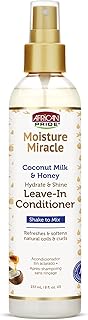 Leave-In Conditioner: African Pride Moisture Miracle Coconut Milk And Honey Hydrate & Shine Leave- In Conditioner