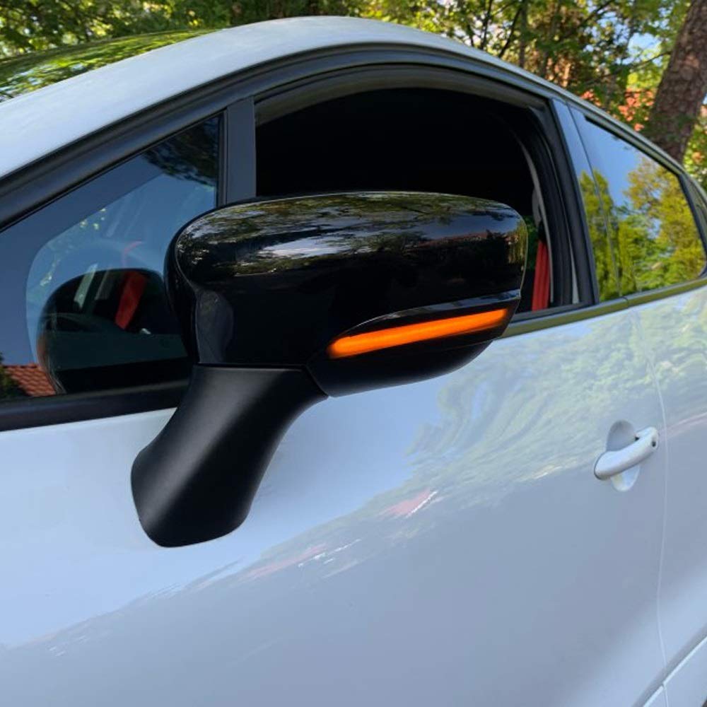 Dynamiczne kierunkowskazy, boczne lusterko migające nadaje się do Renault Clio IV MK4 Captur J87 Dynamic Turn Sygnał Turn Sygnał Lustra Skrzydła Bezpośrednio Wymień pochodzenie