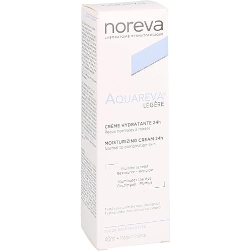 Miniatura 5 de NOREVA LED AQUAREVA Crema Hidratante 24h Textura Légère (1.4 fl oz)