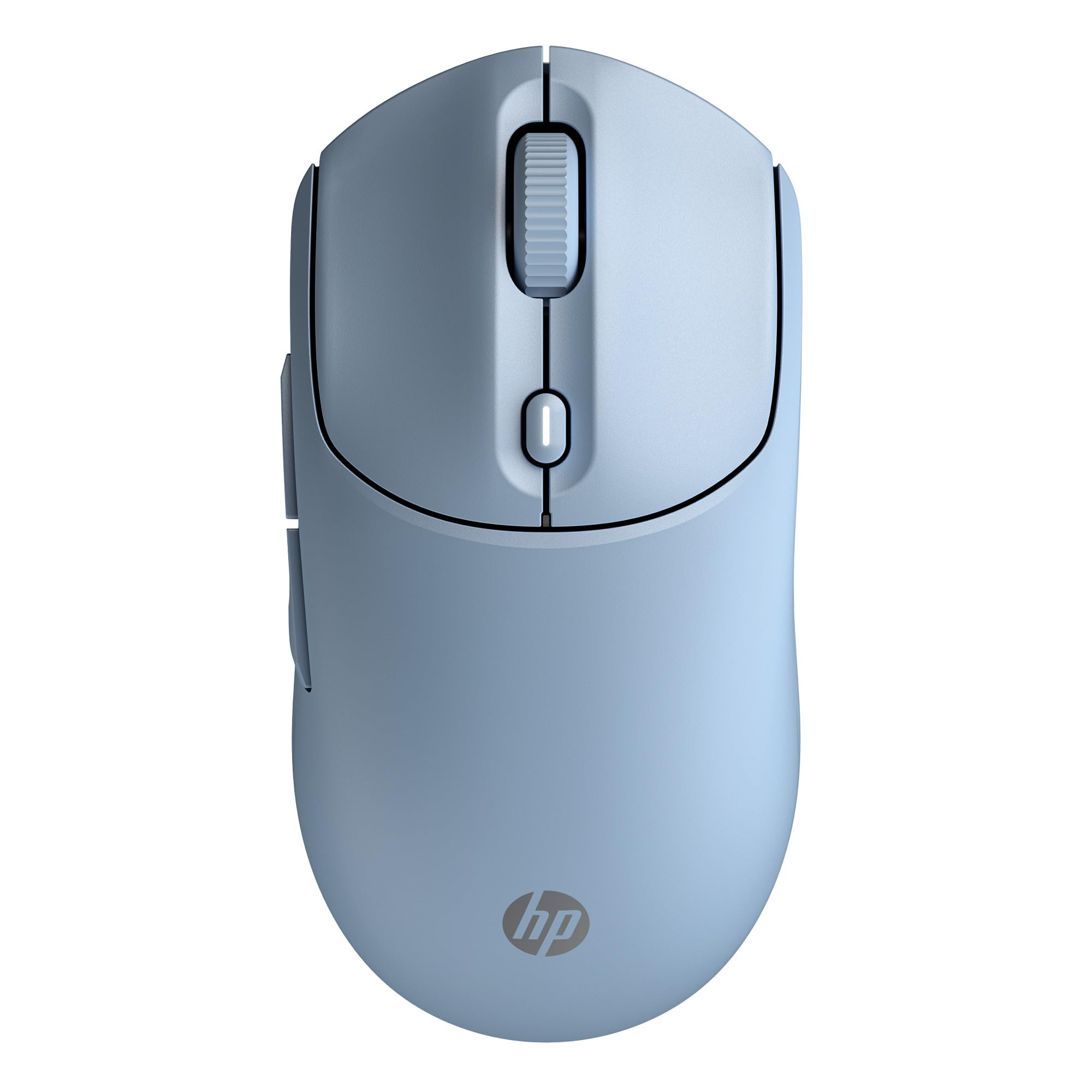 HP 400 Quiet Wireless Mouse – Dual Bluetooth and USB 2.4GHz | 24 Month Battery | Silent Clicks | Soft Touch | 2D scroll wheel | Up to 6000 adjustable DPI | Blue
