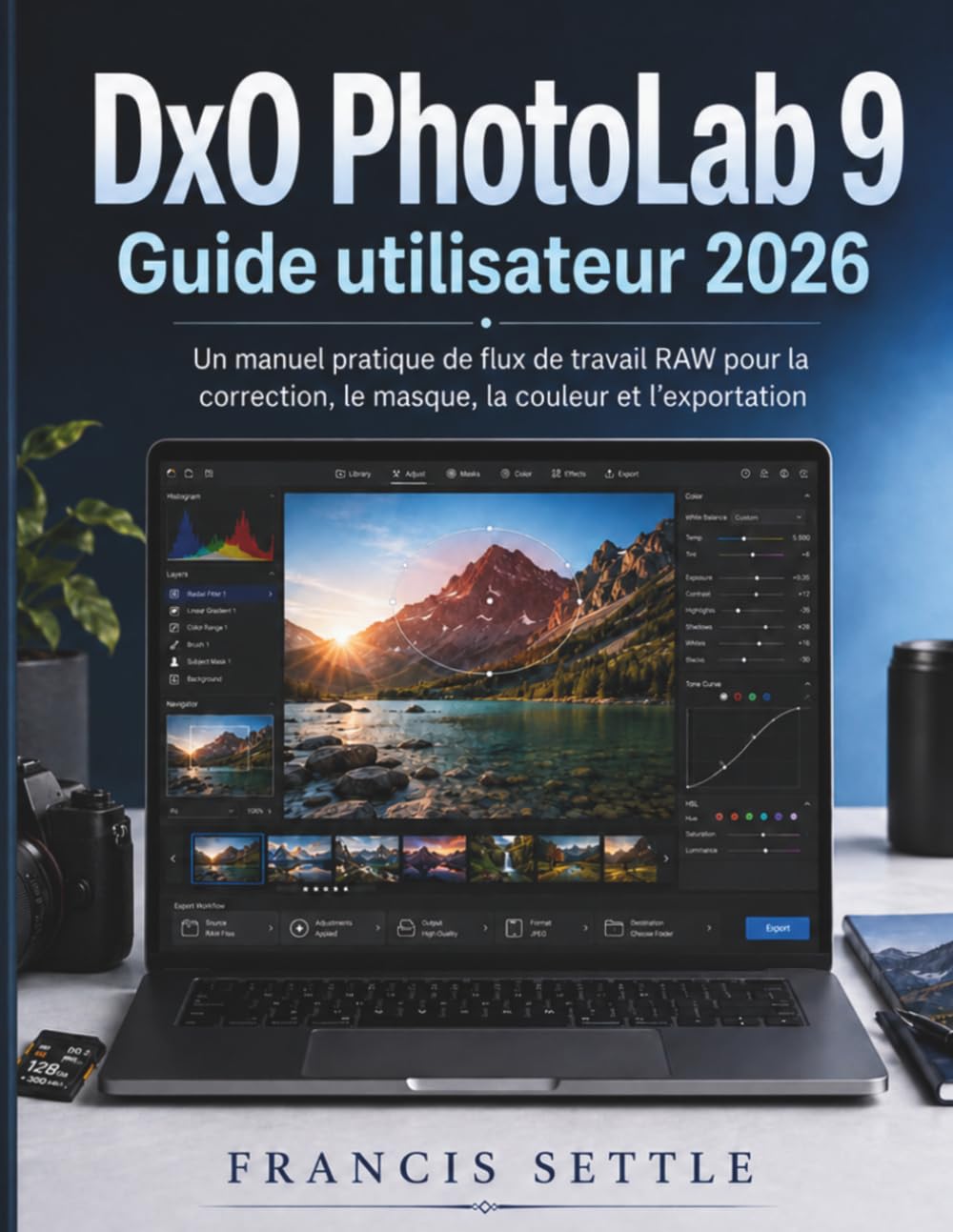 DxO PhotoLab 9 Guide utilisateur 2026: Un manuel pratique de flux de travail RAW pour la correction, le masque, la couleur et l'exportation