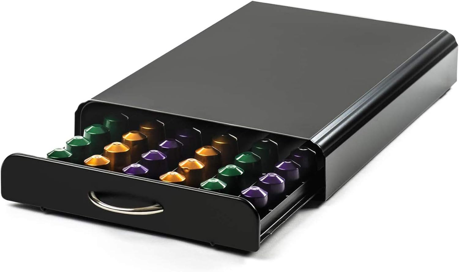 Stylish Coffee Capsule Storage Drawer, Holder Compatible