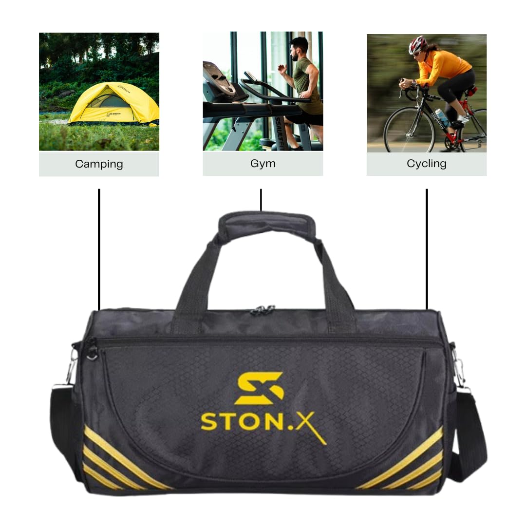 Unisex Gym Duffel Bag – 24L Waterproof Sports Bag with Shoe Compartment, Wet Pocket & Multiple Compartments – Lightweight Travel & Workout Bag for Men & Women