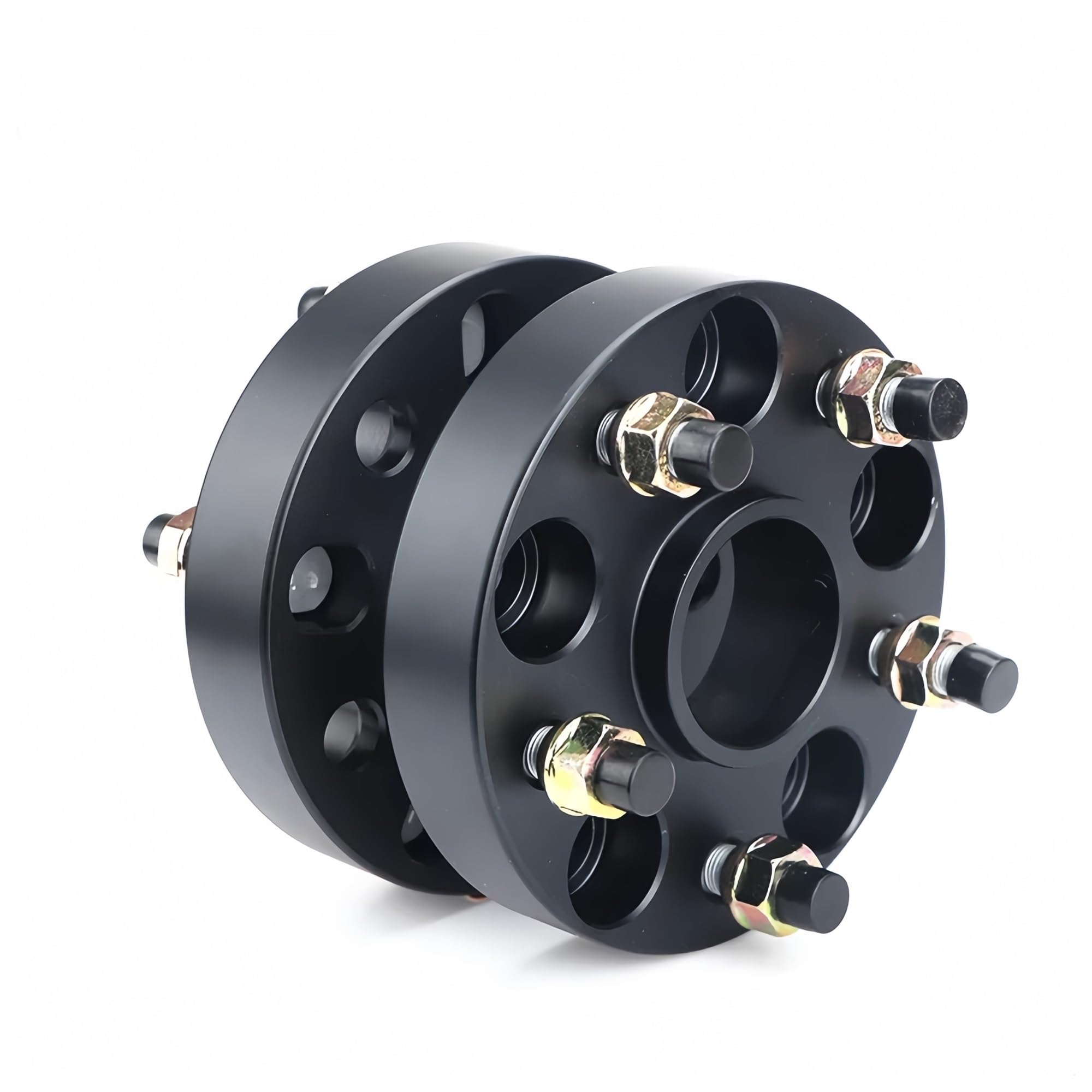 Entretoises de roue de voiture 2 pièces 25/30/3540mm adaptateurs d'entretoises de roue PCD 5x130 CB 84.1 costume pour voiture pour Mercedes pour Benz série G(2PCS 30mm Black)