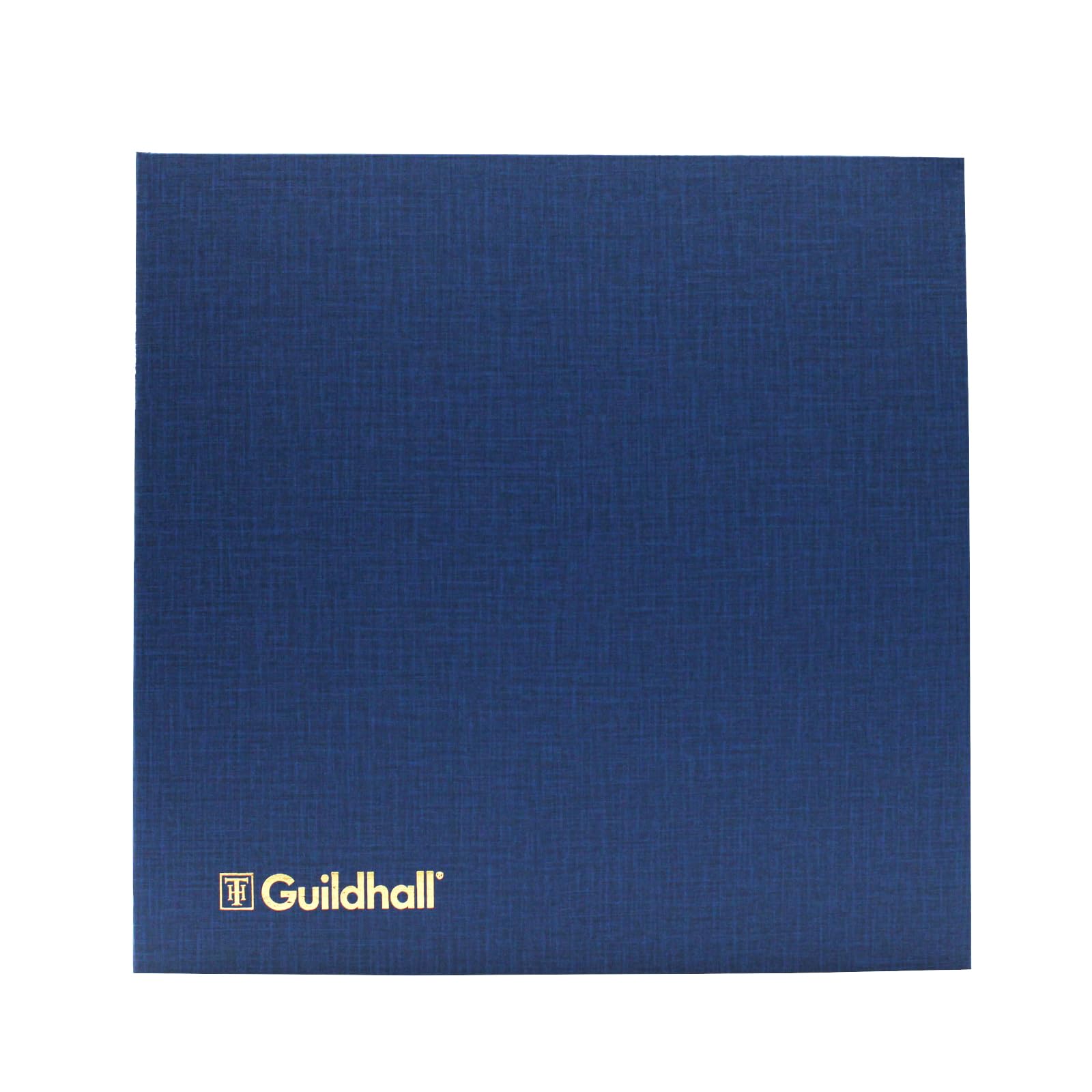 Exacompta - Ref 51/4-16Z - Guildhall Account Book - 298 x 305mm in Size, Hardback Vinyl Cover, 95gsm Ledger Quality Paper, Traditionally Sewn - 4 Debit + 16 Credit Columns
