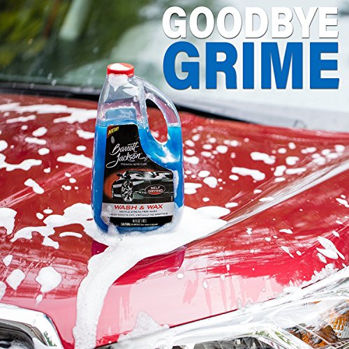 BarrettJackson Car Wash and Wax Liquid, SuperConcentrated Car Shampoo