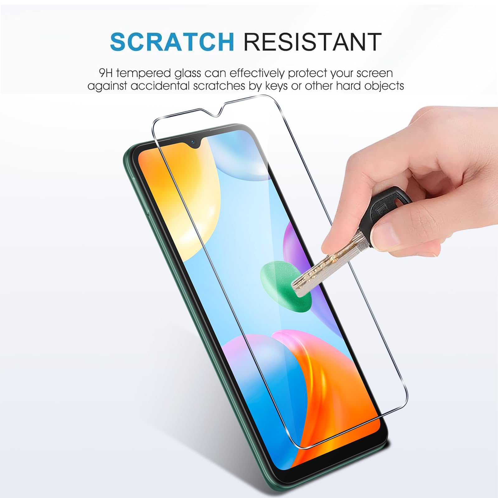 2 Pezzi Vetro Temperato Privacy Per Xiaomi Redmi 12C / A3 / 10C – Durezza 9H – Anti-Impronta