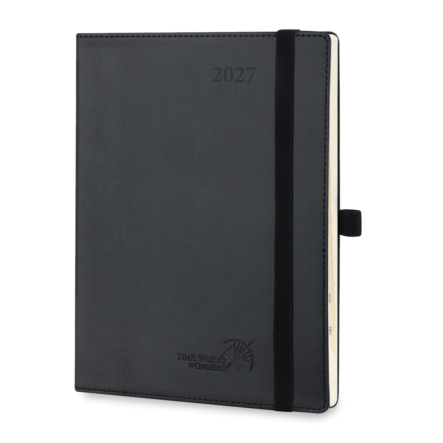 POPRUN 2027 Planner, 6.5" x 8.5", Daily Weekly and Monthly Appointment Book
