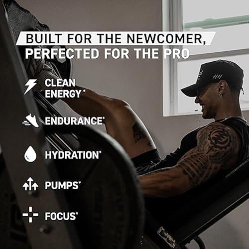 Vista 23 de Kaged Polvo deportivo para preentrenamiento para hombres y mujeres, ponche de frutas, certificado deportivo, 188 mg de cafeína, suplemento de óxido