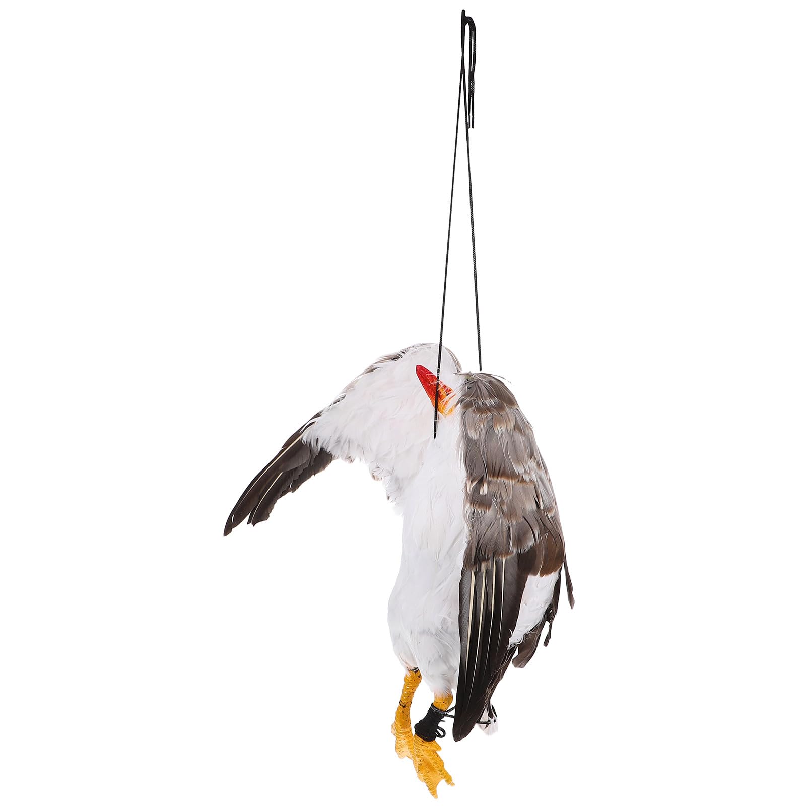 Fausse mouette morte DOITOOL taille 1:1 pour une décoration extérieure réaliste