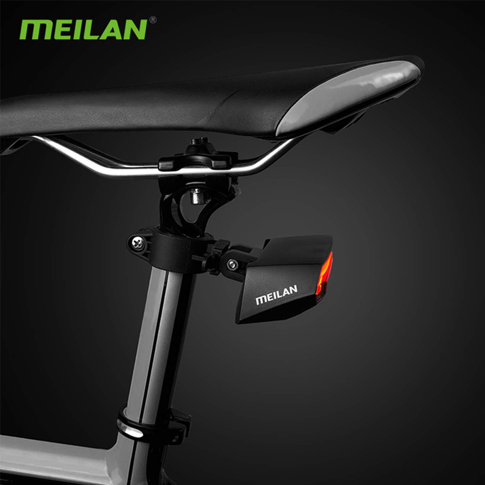 KOCAN X5 Vélo Arrière Lumière Vélo À Distance sans Fil Lumière Clignotant LED Faisceau USB Chargeable Vélo Feu Arrière