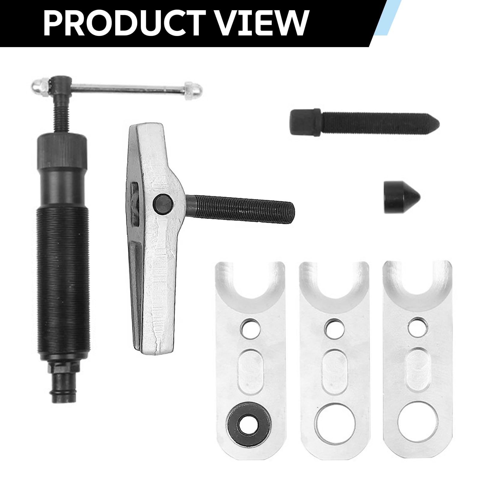 Kit Extractor de Rótulas | Para Extractor Hidráulico de Alto Rendimiento de 12 Toneladas y Servicio Pesado