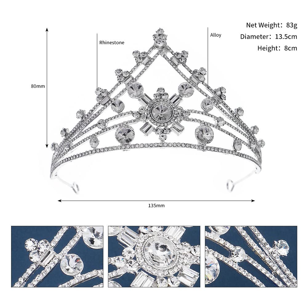 Diadème De Princesse Multicolore En Métal Et Strass, Couronne Baroque Tendance Pour Filles – Acheter Les Meilleurs Produits Dans La Boutique En Ligne