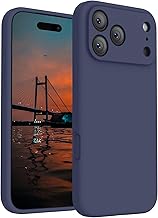 FireNova Magnetic for iPhone 17 Pro Max Case, Compatible with MagSafe, [Integrated Silicone Camera Control Button] [Camera Protection] Anti-Scratch Microfiber Lining Phone Case, 6.9", Navy Blue
