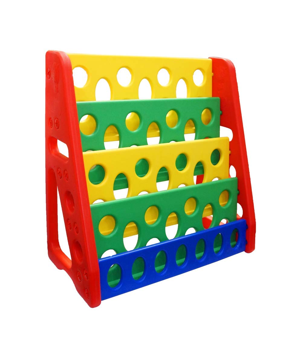 eHomeKart Books Storage Organizer for Kids - eHomeKart Multi-Purpose Shelves for Books Storage - Multi-Colour Book Shelf Cabinet - Perfect for Home, Play Schools & Kindergarten - Image 2 thumbnail