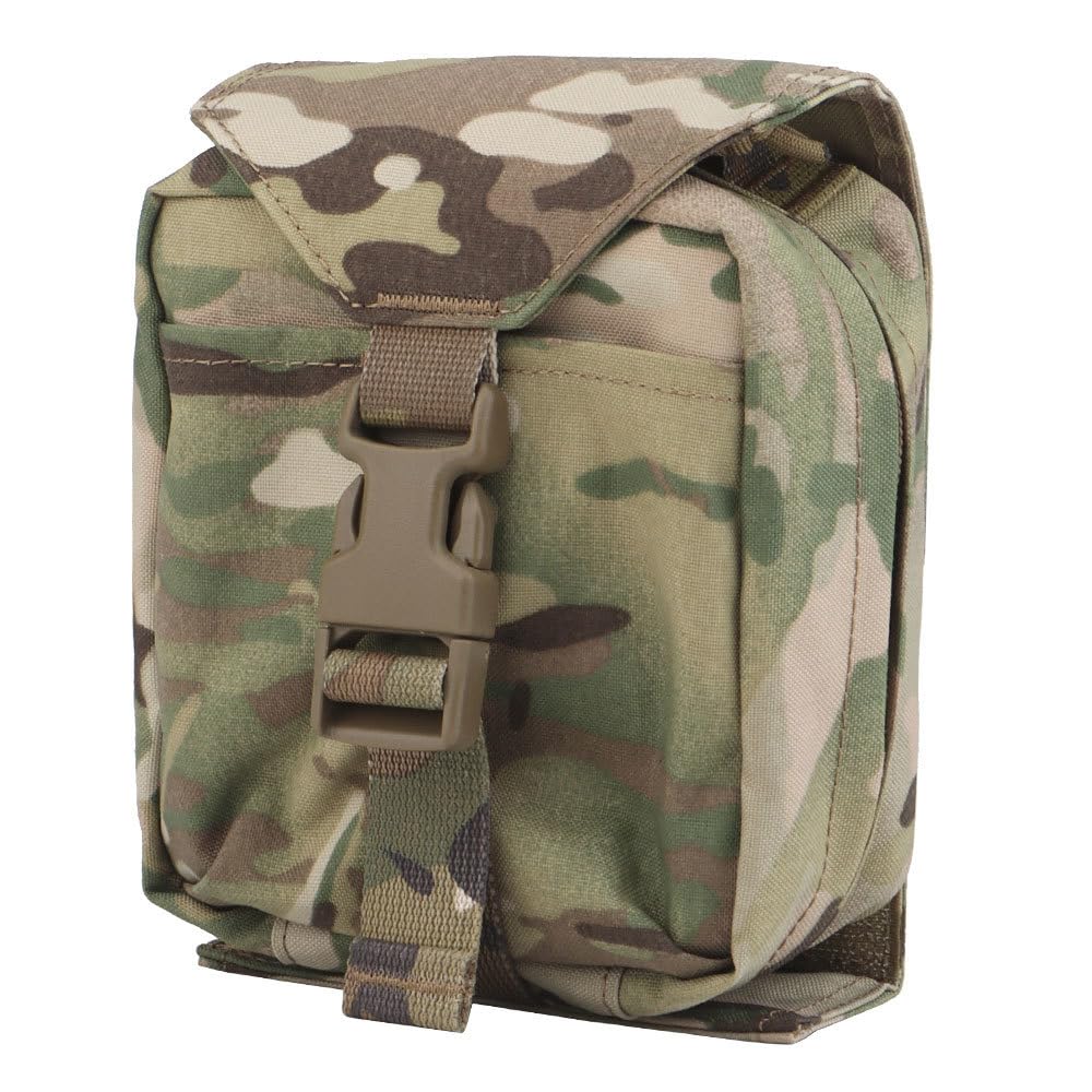 ACEXIER Pochette Tactique IFAK à déploiement Rapide, Pochette de Premiers Soins médicaux, Panneau déchirable Port Quotidien de Survie, sécurité, Sport de Plein air, randonnée, Sac de Chasse