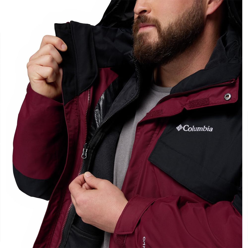 Columbia Bugaboo Fleece Interchange Jacket, Giacca Invernale 3 In 1 Uomo