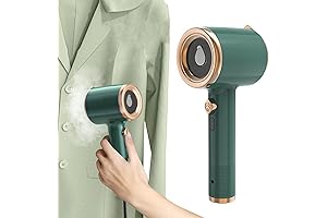 Travel Iron with Steam: Portable Mini Ironing Machine Steamer for Easy Wrinkle...