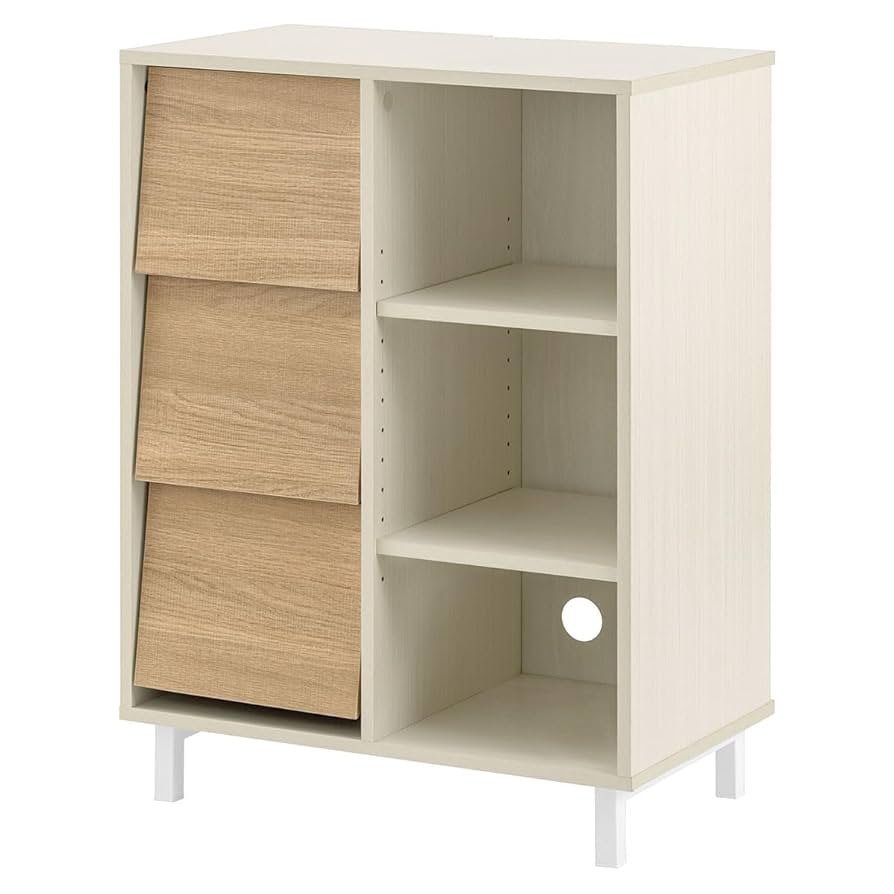 値下げ済　ぼん家具 サイドボード キャビネット 木製 ルーター収納 ぼん家具 【完成品設置付き】 キャビネット サイドボード