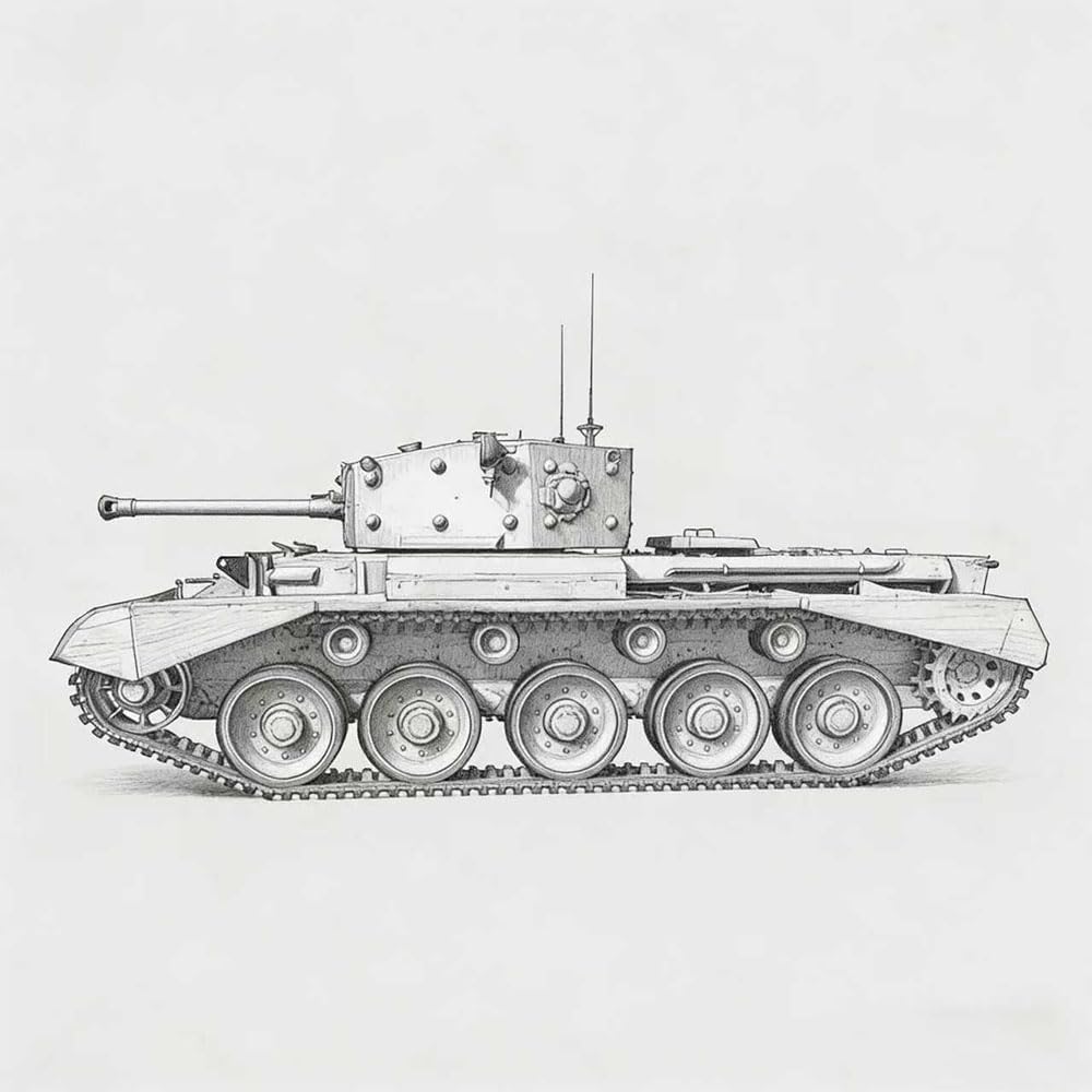 SS35138 1/35 Model wojskowy: Anglia A33 Endeavour ciężki czołg