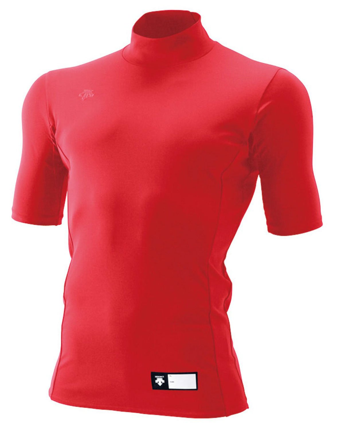 DESCENTE STD-705 Baseball Undershirt High Neck Short Sleeve Relaxed Fit Shirt