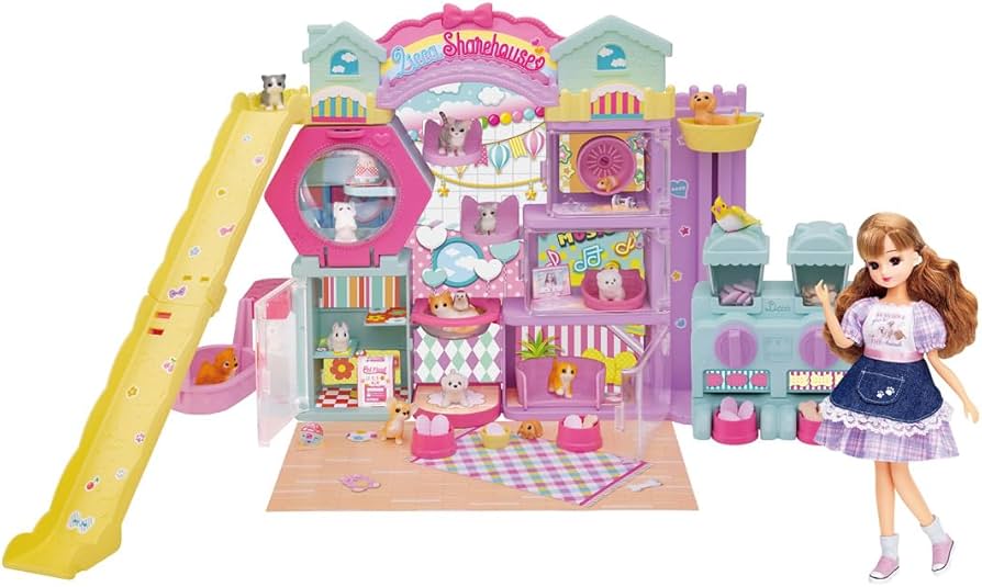 Amazon.co.jp: タカラトミー(TAKARA TOMY) リカちゃん わんにゃん