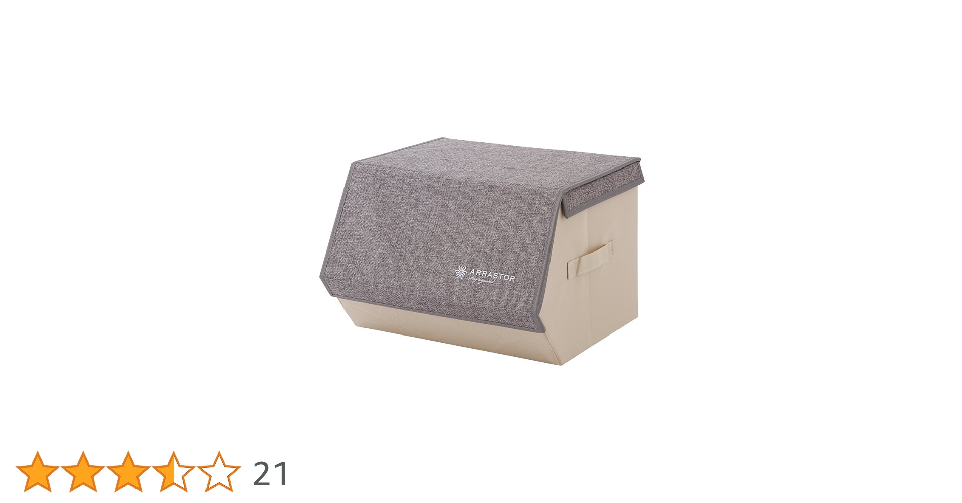 Amazon｜スタッキングボックス 収納 幅38cm マグネット付き フタ