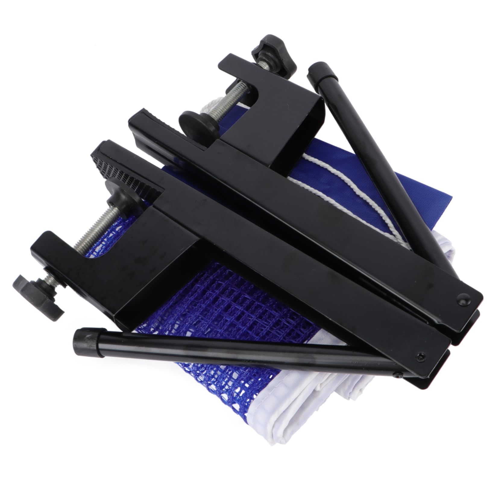 MUSISALY Strong Iron Mesh Table Tennis Net Frame Easy to Carry and Store Perfect for Anywhere