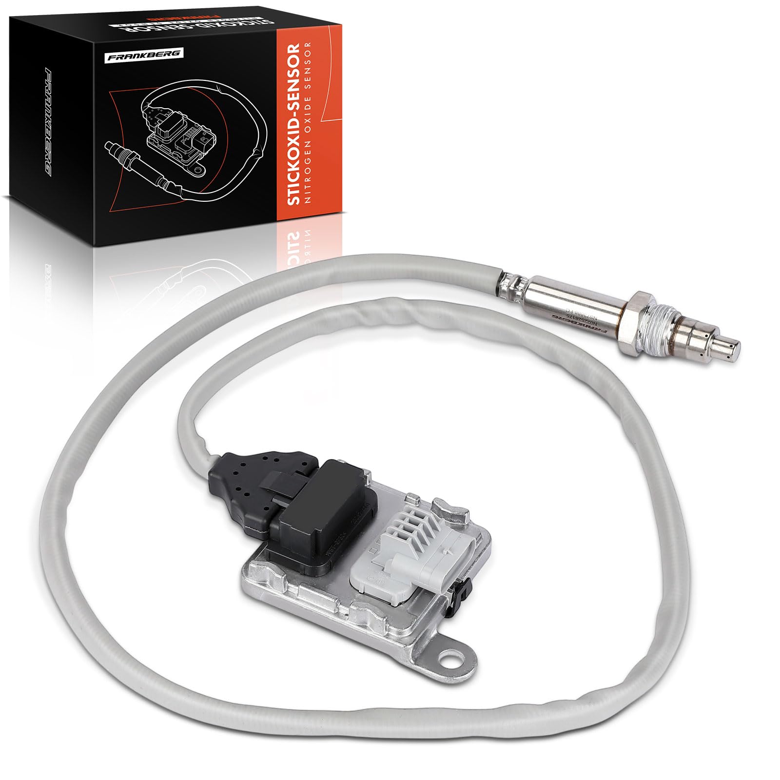 Frankberg Sensore NOx sensore di detonazione sensore a 5 Poli 9817308880 | Compatibile con: Zafira Life Bus K0, Grandland X A18 P1UO, 308 II L3 LB LH LP LW, 3008 Van MC MJ MR, 3008 SUV M4 MC MJ MR