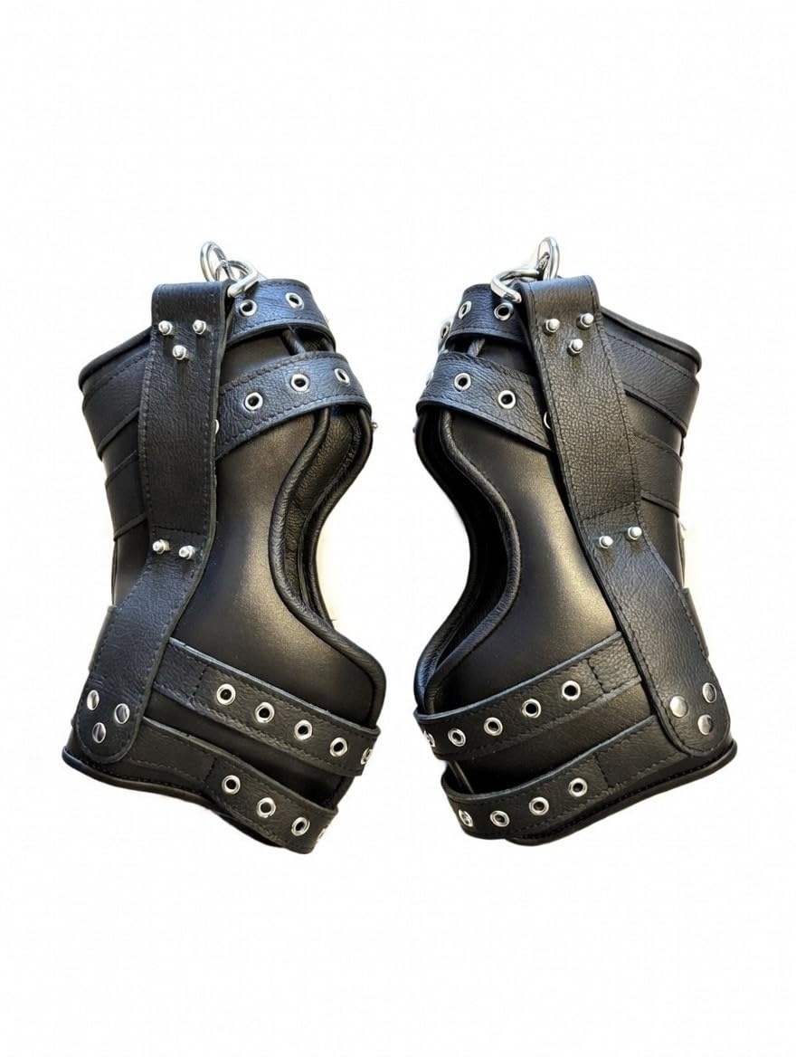 BDSM Leder Bondage Hängefesseln Fußfesseln Expert