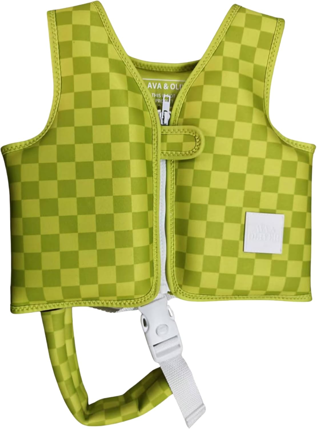 Ava & Oliver Toddler Swim Vest, Kids Floaties – Boys & Girls Buoyancy Jacket for Pool & Beach, Fits up to 66 lbs