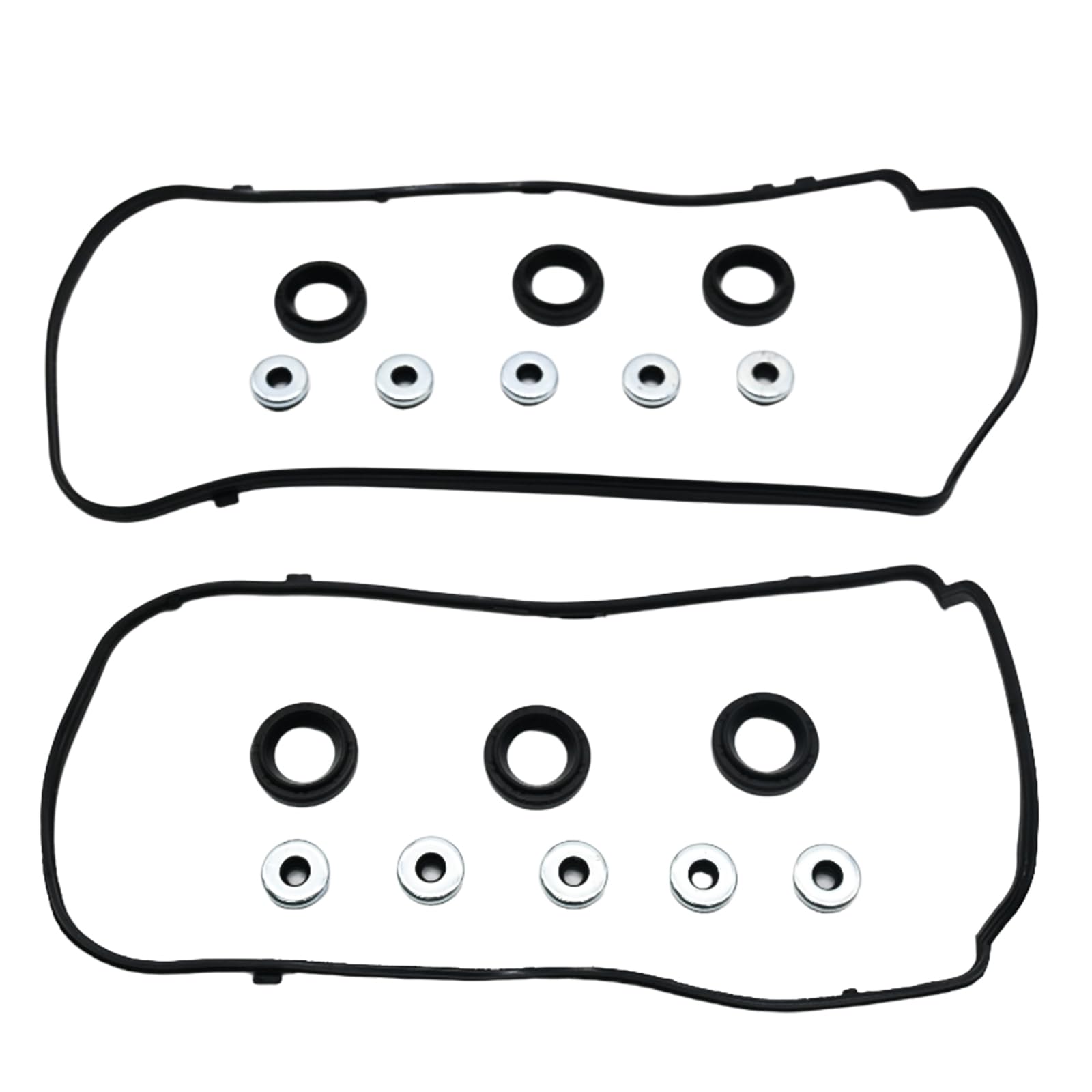 Engine Valve Cover Gasket Set Compatible with Honda Accord Odyssey Crosstour Pilot Accord Crosstour Replacement for Acura MDX RDX RL TL TSX ZDX 3.5L 3.7L V6 Replace VS50773R VS50559