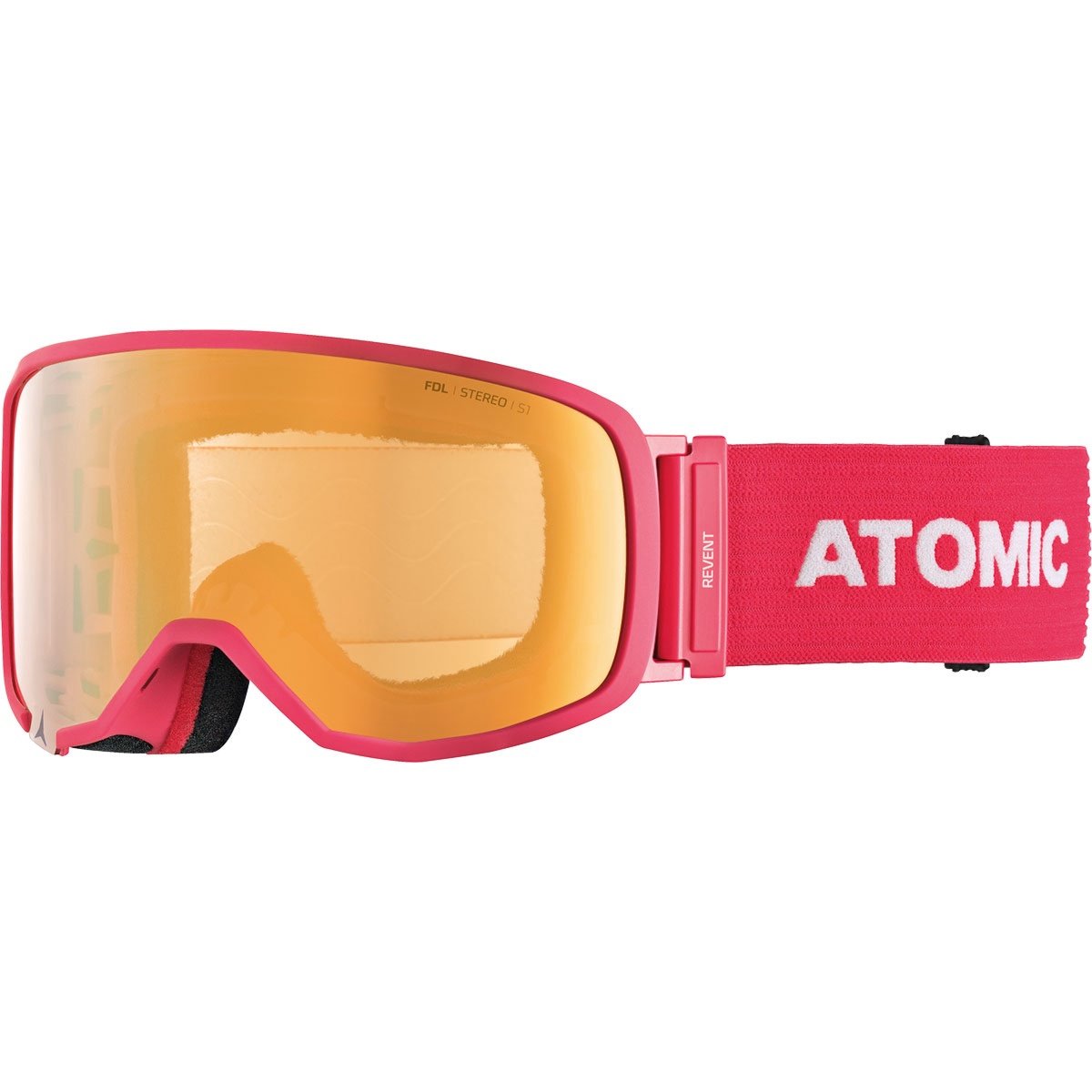 Atomic, Masque de Ski All-Mountain, Unisexe, Small Fit, Monture Live Fit, Double Écran FDL, Revent S FDL Stereo