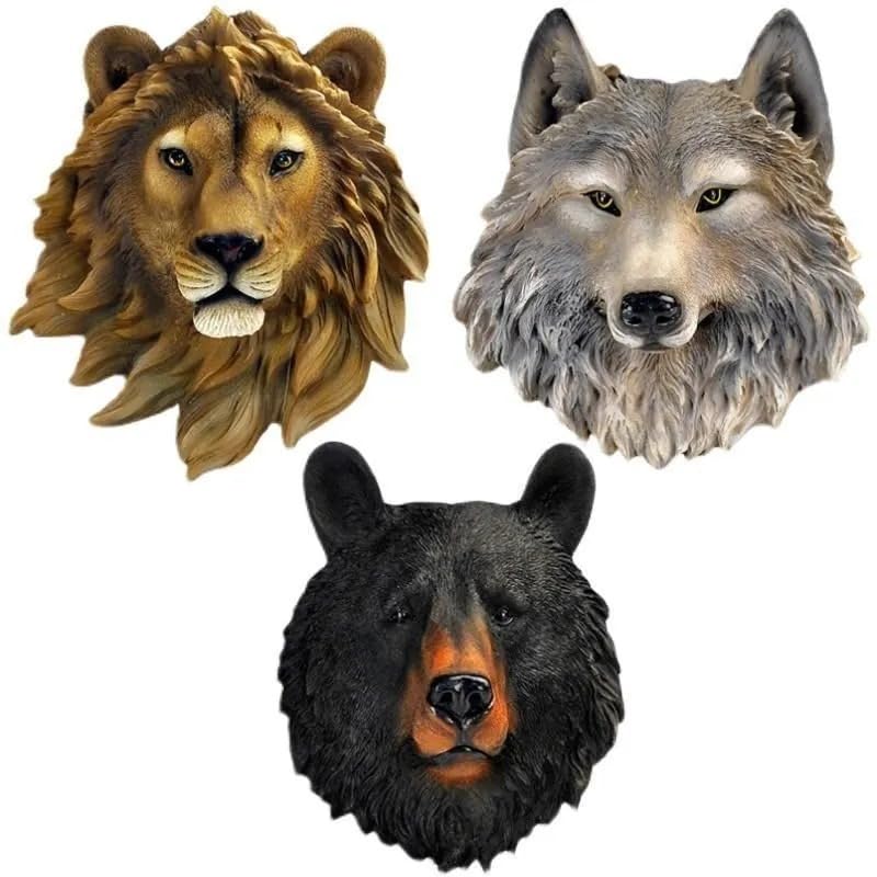 ハリネズミ　ヘラジカ　オオカミ　クマ　マルチカバー　ラグ　185x125 ハリネズミヘラジカオオカミクママルチカバーラグ185x125