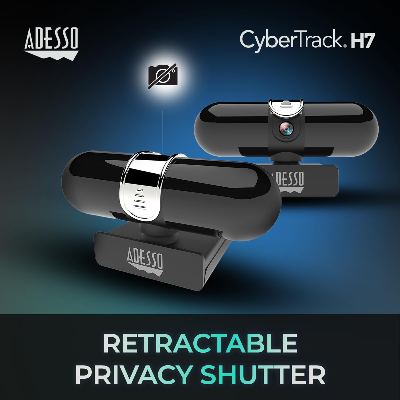 ADESSO Webcam CyberTrack H5 1080p HD