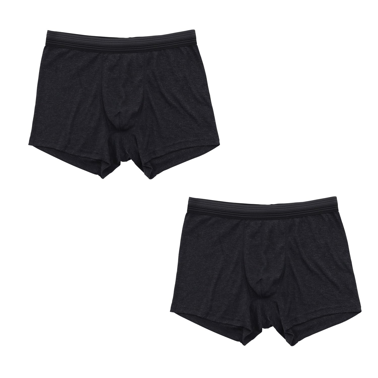 【59%OFF】【364円】 Airin メンズ ボクサーブリーフ 前閉じ 綿混 無地 2枚組