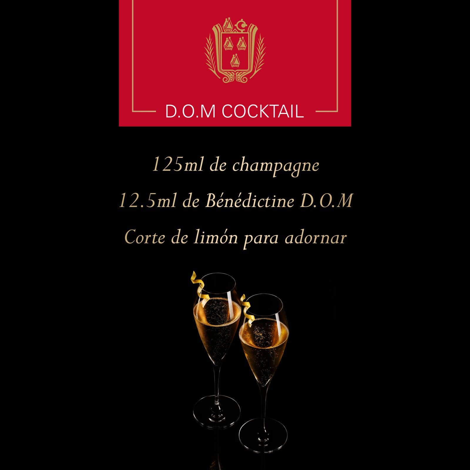 Bénédictine D.O.M. French Liqueur, 40% vol., 70 cl / 700 ml, Licor francés elaborado con una receta secreta de 27 hierbas, especias y raíces tradicionales, notas de miel, cítricos y almendras dulces