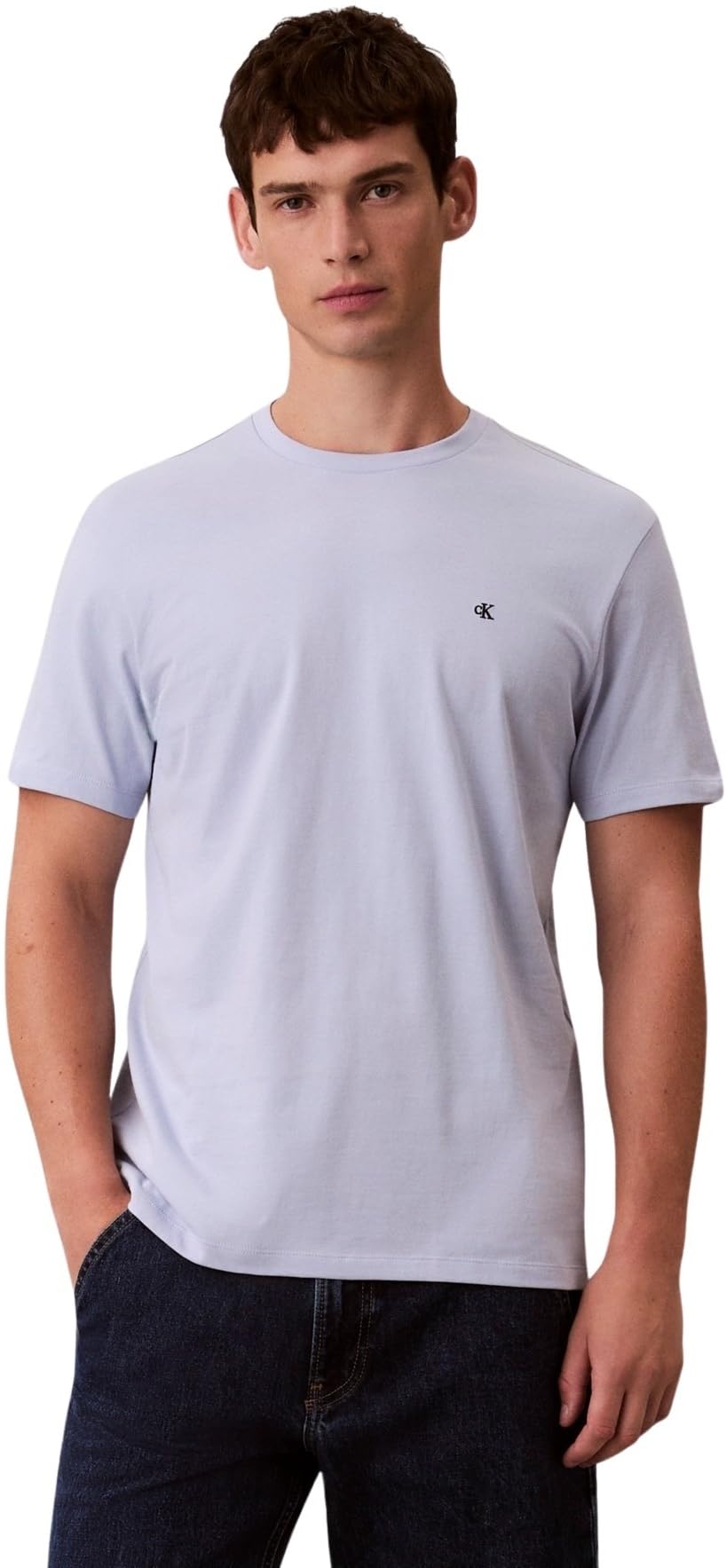 Calvin Klein Jeans Classic Monogram T-Shirt Casual Blue