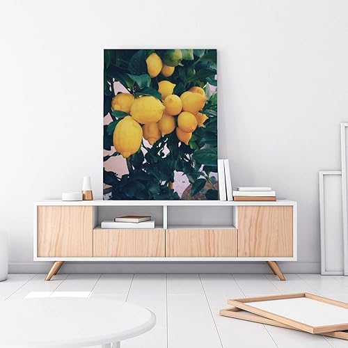 Miniatura 3 de Arte de pared de frutas, árbol de limón, fruta, naturaleza, lienzo impreso, póster para decoración de pared, arte de pared, pintura en lienzo,