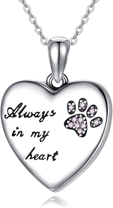 Paw print urn necklace Clearance